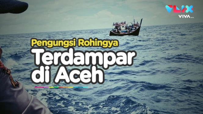Kapal Hancur, Pengungsi Rohingya Diselamatkan Nelayan Aceh