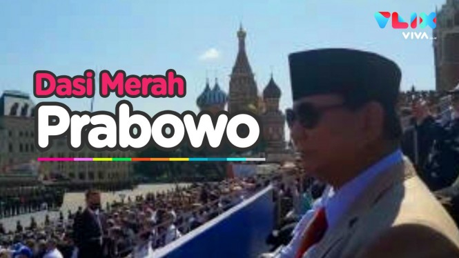 Gagahnya Prabowo Saat Hadiri Parade Militer Rusia