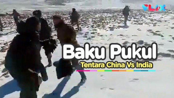 Viral Baku Pukul Tentara India Vs China