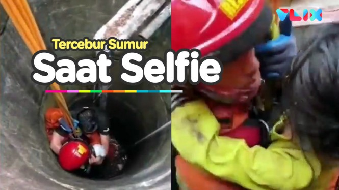 Mau Selfie, Ayah dan 2 Anak Malah Tercebur Sumur