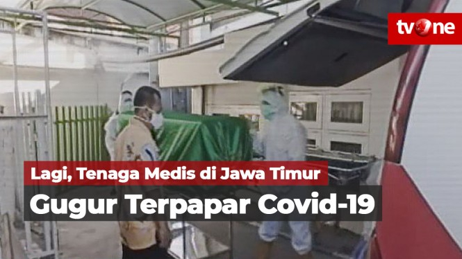 Lagi, Tenaga Medis di Jawa Timur Gugur Terpapar Covid-19