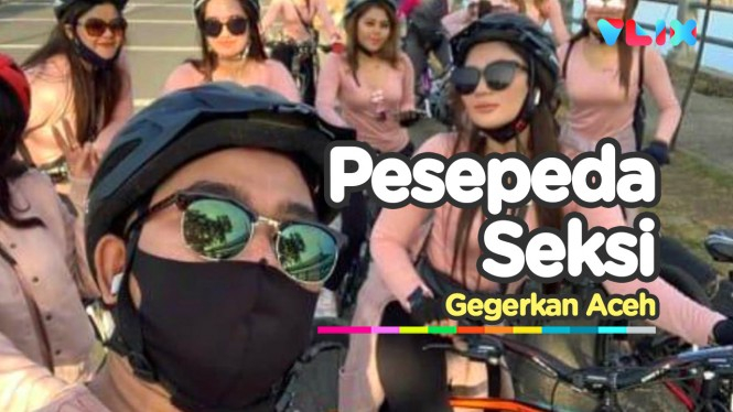 Geng Pesepeda Seksi Gegerkan Banda Aceh