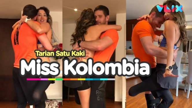 Usai Diamputasi, Miss Kolombia Menari dengan Satu Kaki