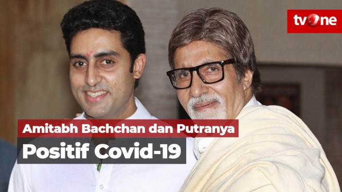 Amitabh Bhachchan dan Putranya Positif Covid-19