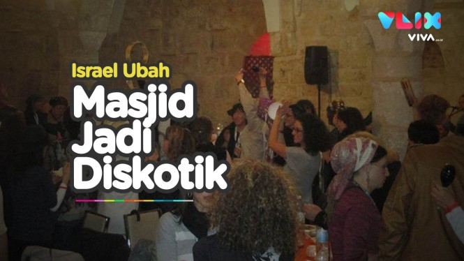 Israel Ubah Masjid 745 Tahun Jadi Bar, Dunia Membisu
