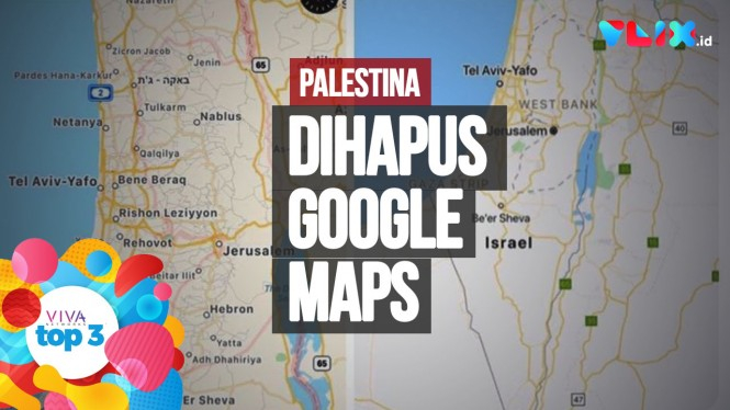 Google Hapus Palestina, PDIP Pilih Gibran dan Vonis Novel
