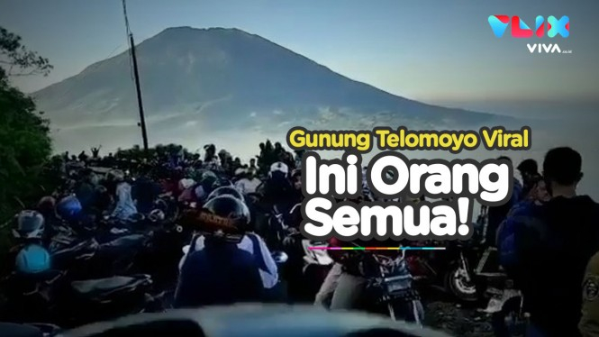 Mendadak Viral! Gunung Telomoyo Diserbu Ribuan Pemburu Senja