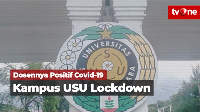 Dosen Positif Covid-19, Kampus USU Lockdown