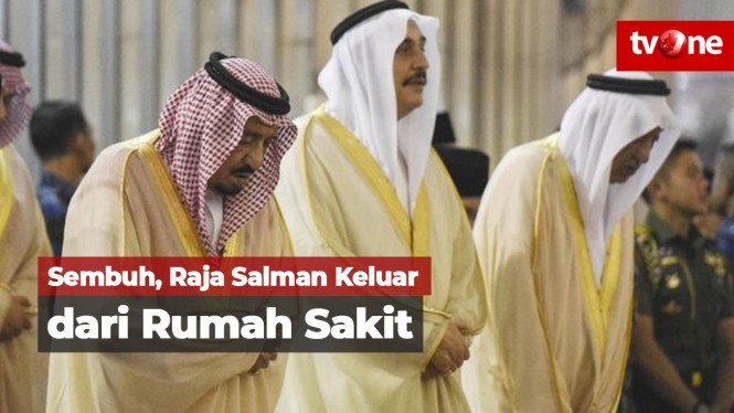 Sembuh, Raja Salman Keluar dari Rumah Sakit