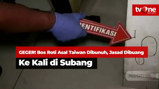 Bos Roti Asal Taiwan Dibunuh Jasad Dibuang ke Kali di Subang