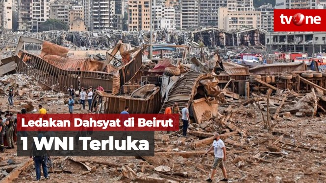Ledakan Dahsyat di Beirut, 1 WNI Terluka
