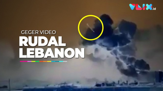 Geger Video 'Rudal' Hantam Pelabuhan Beirut Lebanon