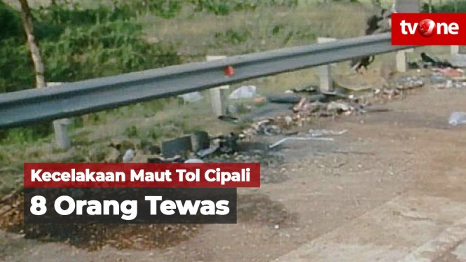 Kecelakaan Maut di Tol Cipali, 8 Orang Tewas