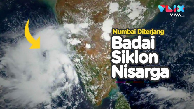 Ngeri! Langit Mumbai Gelap Diterjang Badai Nisarga