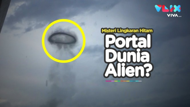 MIsteri Cincin Hitam di Langit, Benarkah Portal Alien?