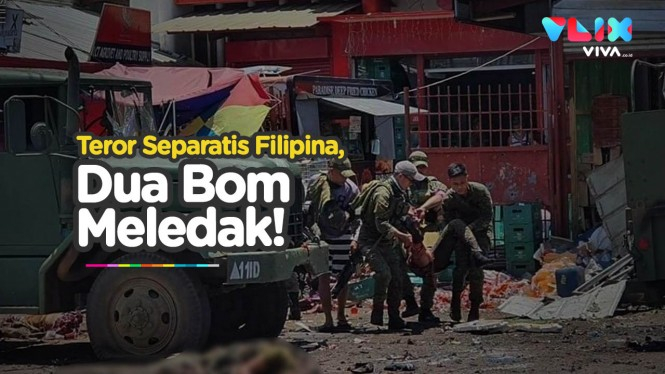 Dua Bom Meledak di FIlipina, Lima Tentara Tewas