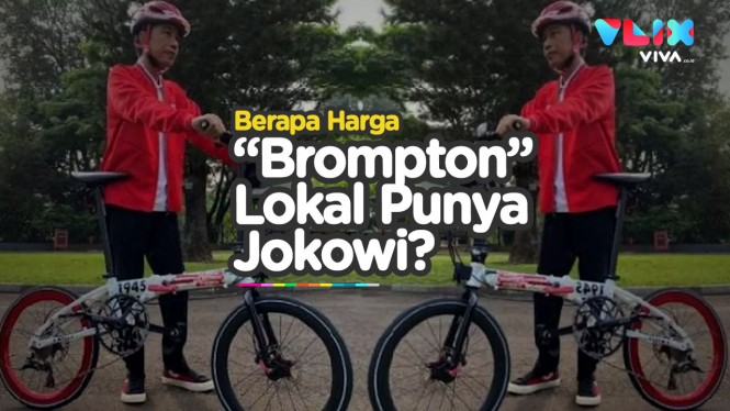 Berapa Harga 'Brompton Lokal' Milik Jokowi?