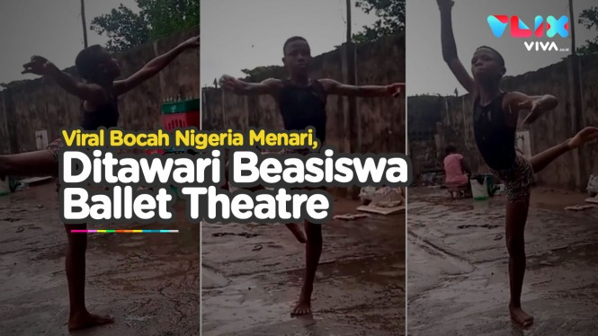 Menari Balet Saat Hujan, Bocah Nigeria Ini Ditawari Beasiswa
