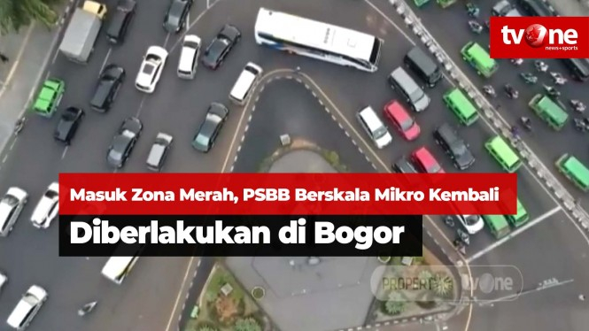 PSBB Berskala Mikro Kembali Diberlakukan di Bogor