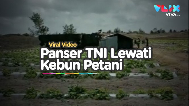 Viral Kebun Petani Urut Sewu Kebumen Dilindas Panser TNI