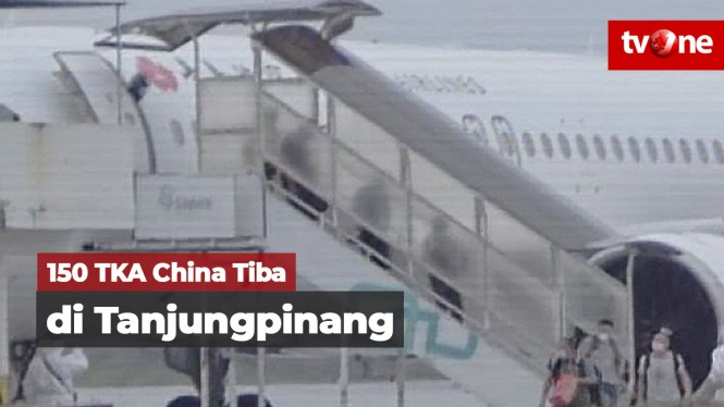 150 TKA Asal China Tiba di Tanjungpinang