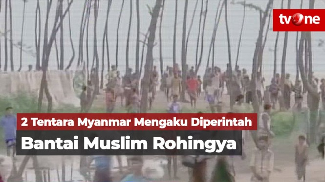 2 Tentara Myanmar Mengaku Diperintah Bantai Muslim Rohingya