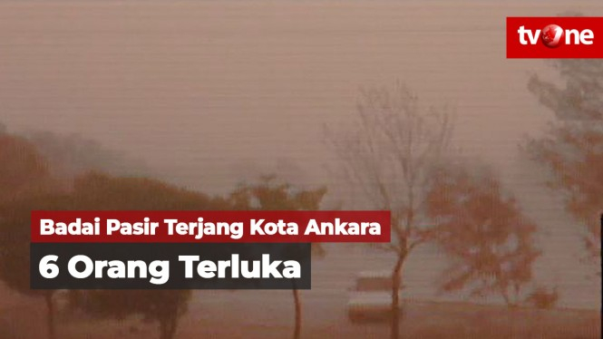 Badai Pasir Terjang Kota Ankara