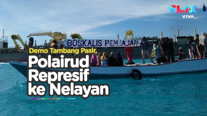 Video Aksi Represif Polairud pada Nelayan Sulawesi Selatan