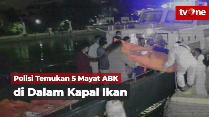 Polisi Temukan 5 Mayat ABK di Kapal Ikan