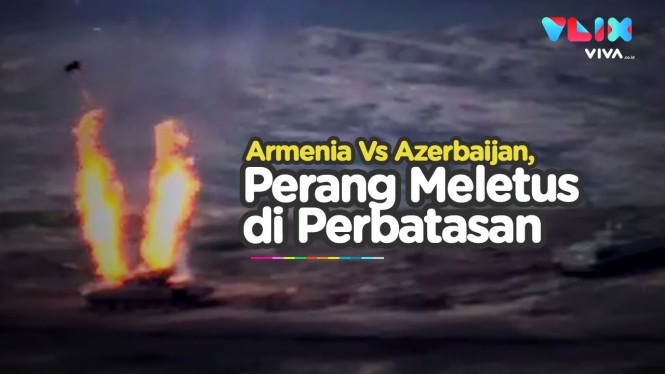 Perang Armenia Lawan Azerbaijan Meletus, Tank Hancur Beranta