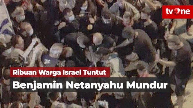 Ribuan Warga Israel Unjuk Rasa Tuntut Netanyahu Mundur