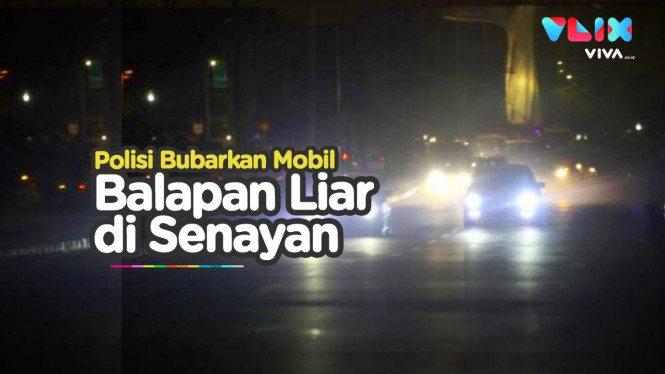 Geber-geber di Senayan, Belasan Mobil Racing Ditahan Polisi