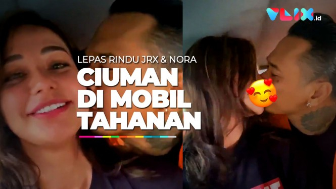 VIDEO: Jerinx Cium Mesra Nora Alexandra di Mobil Tahanan
