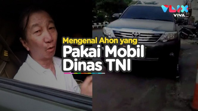 Mengenal Sosok Ahon, Warga yang Pakai Mobil Dinas TNI