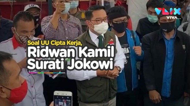 Ridwan Kamil Berani Temui Demonstran Anti Omnibus Law
