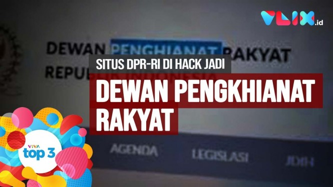 Situs DPR Dihack, Demo Omnibus Law dan Kampanye Dibubarkan