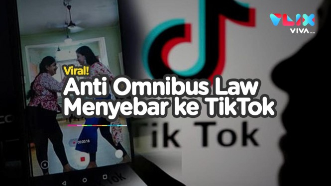 Anti Omnibus Law Merembet Sampai TikTok
