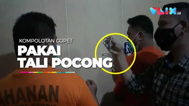 Komplotan Copet Pakai Tali Pocong Dibekuk Polisi