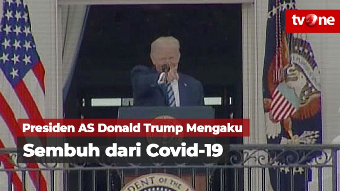 Presiden AS Mengaku Telah Sembuh dari Covid-19