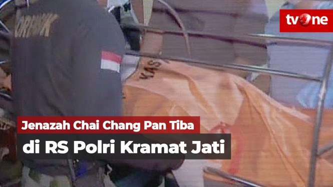 Jenazah Chai Chang Pan Tiba di RS Polri Kramat Jati