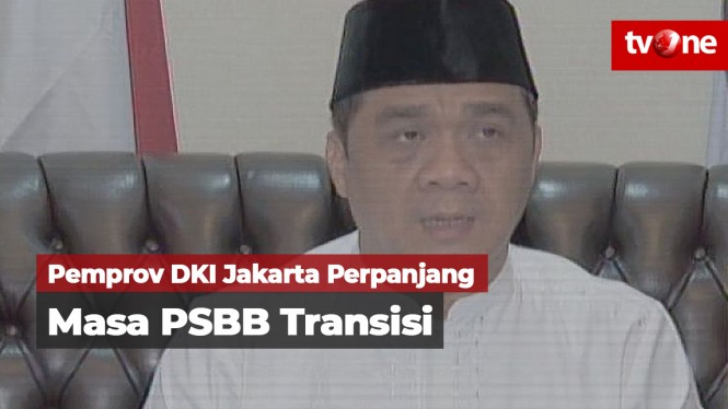 PSBB Transisi DKI Jakarta Diperpanjang Hingga 8 November