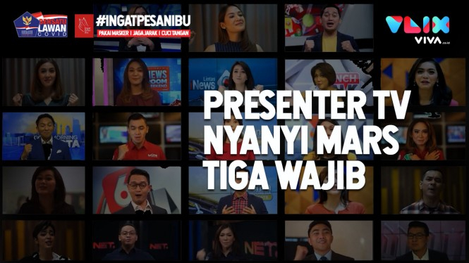 Presenter TV Nasional Nyanyi Mars 3 Wajib, Mana Favoritmu?