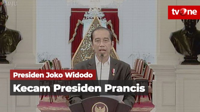 Presiden Joko Widodo Kecam Presiden Prancis