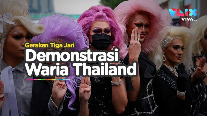 Waria Panaskan Demonstrasi Thailand, Tuntut Reformasi