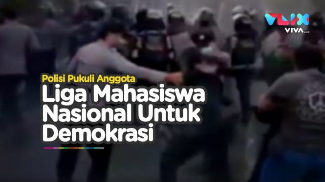 Rekaman Polisi Pukuli Mahasiswa Saat Demo di DPRD Kaltim