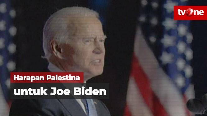 Harapan Palestina untuk Joe Biden