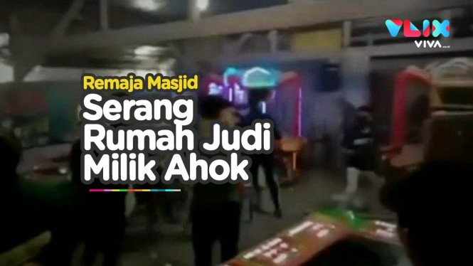 Rumah Judi Milik Ahok Dihancurkan Remaja Masjid