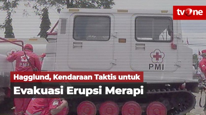 Hagglund, Kendaraan Taktis untuk Evakuasi Erupsi Merapi