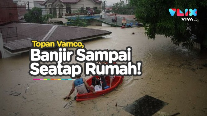 Ganasnya Topan Vamco, Picu Banjir di Ibukota Manila