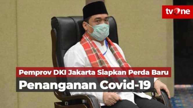 Pemprof DKI Jakarta Siapkan Perda Baru Penanganan Covid-19